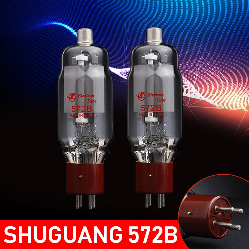 Новинка 2021 вакуумная трубка Shuguang 572B для усилителя испытанное сварочное