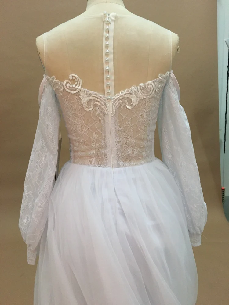 Vestidos De Novia хит продаж новые элегантные кружевные свадебные платья в стиле бохо