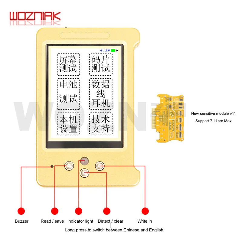 Модуль фоточувствительного ремонта WL V6 7 7p 8 8P X XS XSMAX XR 11 PRO программатор для