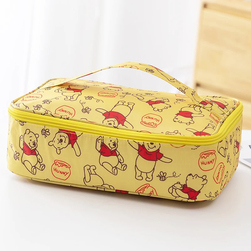 

Disney Cartoon Vinyl Box Student Four Flat Baolin Box Bag Outdoor Portless Powder Box Troltern