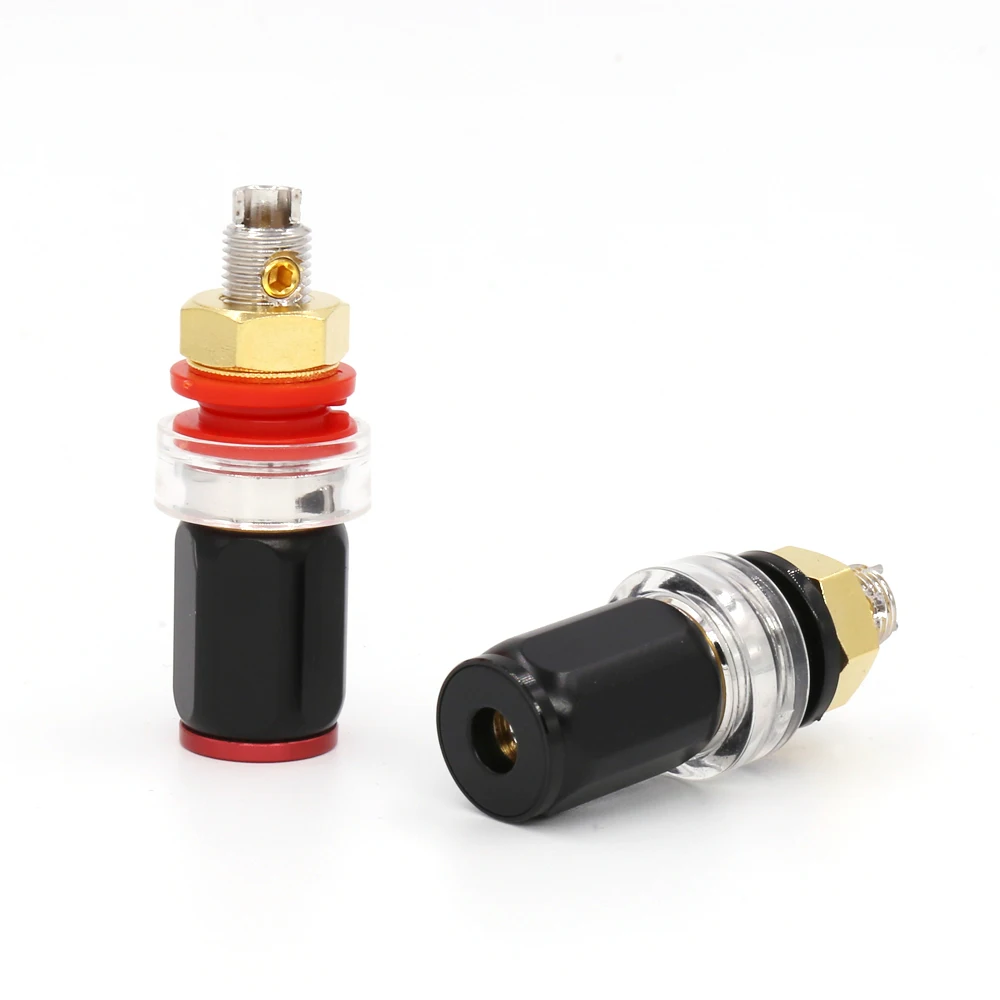 Родиевое покрытие высококлассный усилитель колонка Клеммная Клемма связывающая