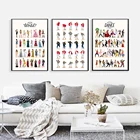 Плакат с надписью Move Now для музыки и печати на Скандинавском искусстве, танцевальный подарок для друга, картина, настенное искусство, домашний декор, Картина на холсте