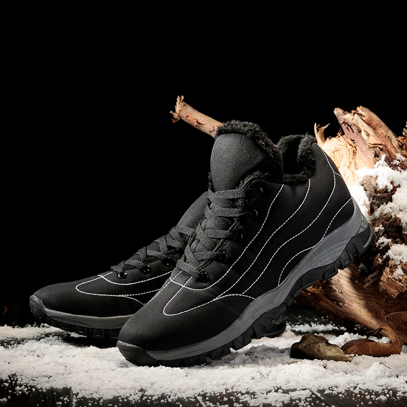 HUMTTO зимние походные ботинки для мужчин и женщин большого размера походная обувь