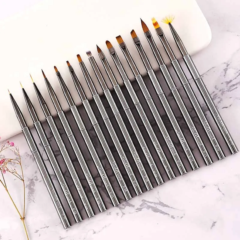 

New Professional Nail Brush DIY Design Drawing Pen Manicure Tool For Nail Polish Painting Drawing Brush Paint Tools