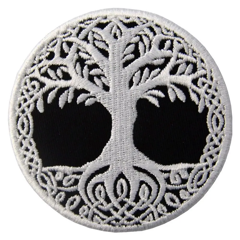 Yggdrasil The Tree of Life in Norse нашивка Вышитая эмблема | Дом и сад
