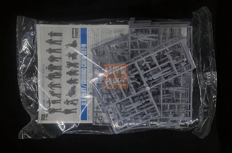 

ПВХ фигурка кукла модель игрушка 1:48 US pilot ground crew need DIY 36005