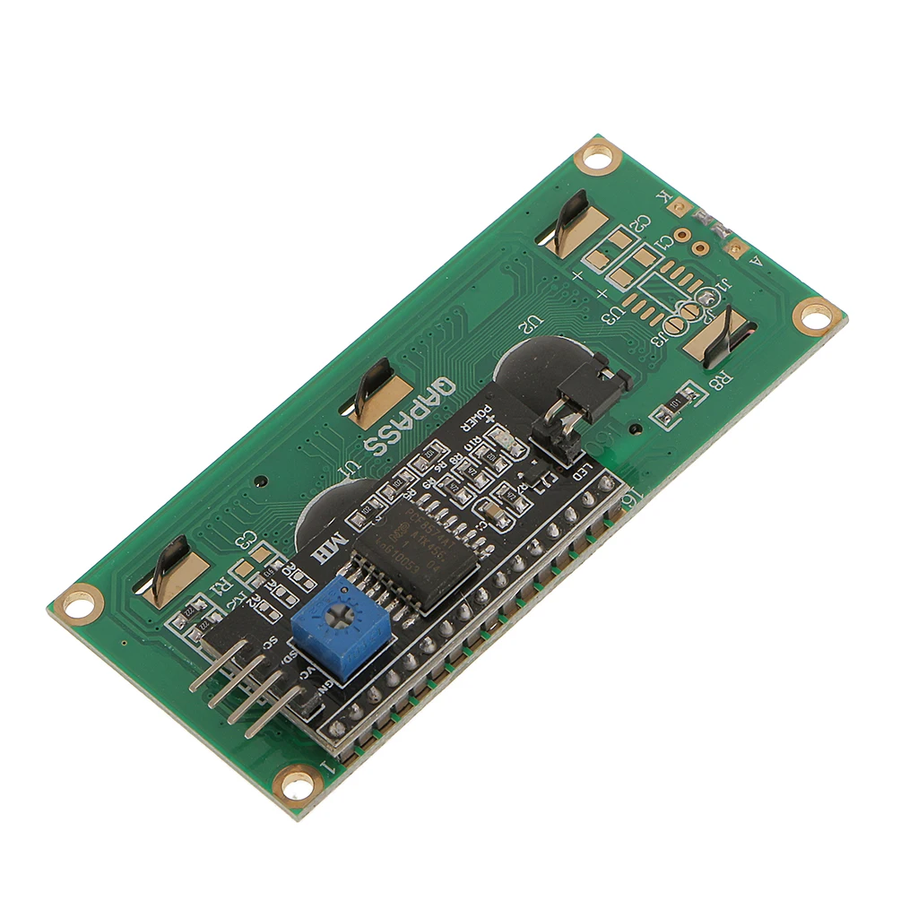 5V IIC I2C серийный 1602 16x2 ЖК-дисплей модуль Дисплей синий Подсветка для | Электроника