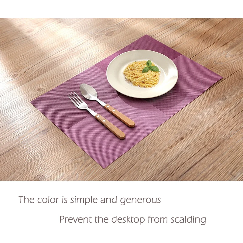 

Individual Modern Table table mat Table accessories Kitchen Accessories For dining tables Dining table decoration Placemats