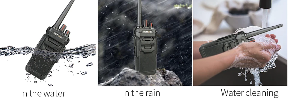 RETEVIS RT48/RT648 IP67 водонепроницаемый Walkie Talkie плавающий PMR радио PMR446/FRS VOX usb зарядка двухстороннее радио для Baofeng UV-9R