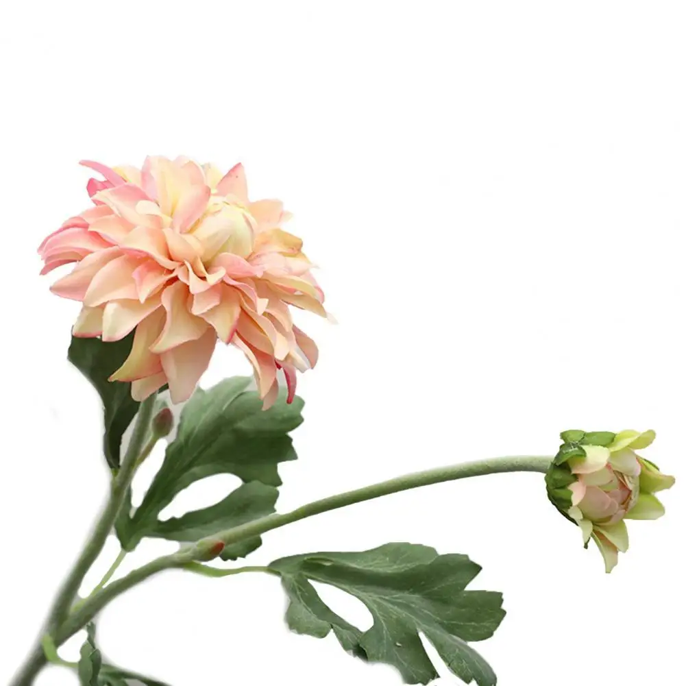 Искусственные георгины цветок Легкий Многофункциональный яркий цветной из