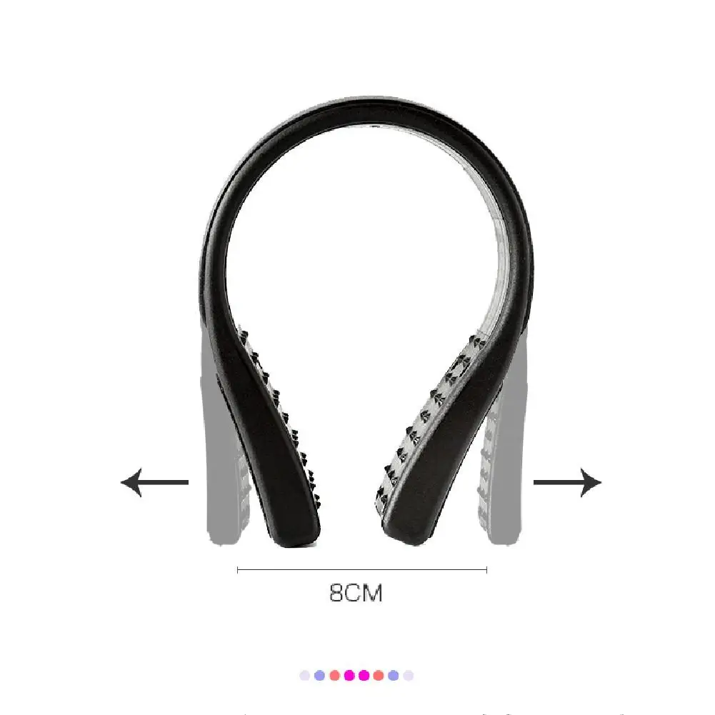 Светодиодные зажимы для обуви с USB-зарядкой ночник бега изменение цвета цветной