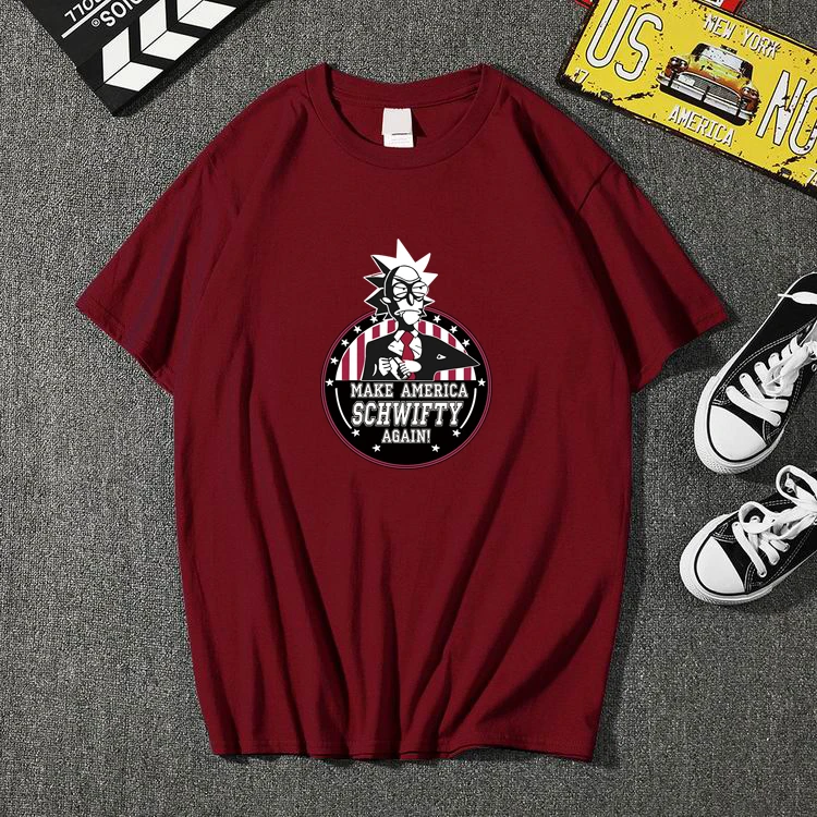 Мужская футболка с цифровой печатью Повседневная из 100% хлопка забавным дизайном