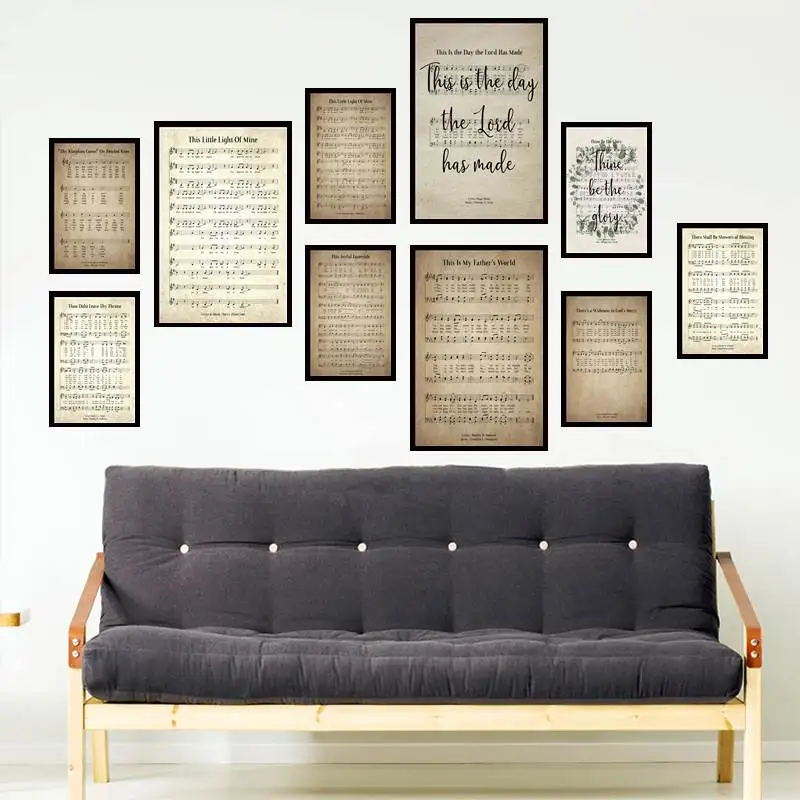 

There Shall Be Showers Of Blessing Posters wall art for Room Aesthetic Decor