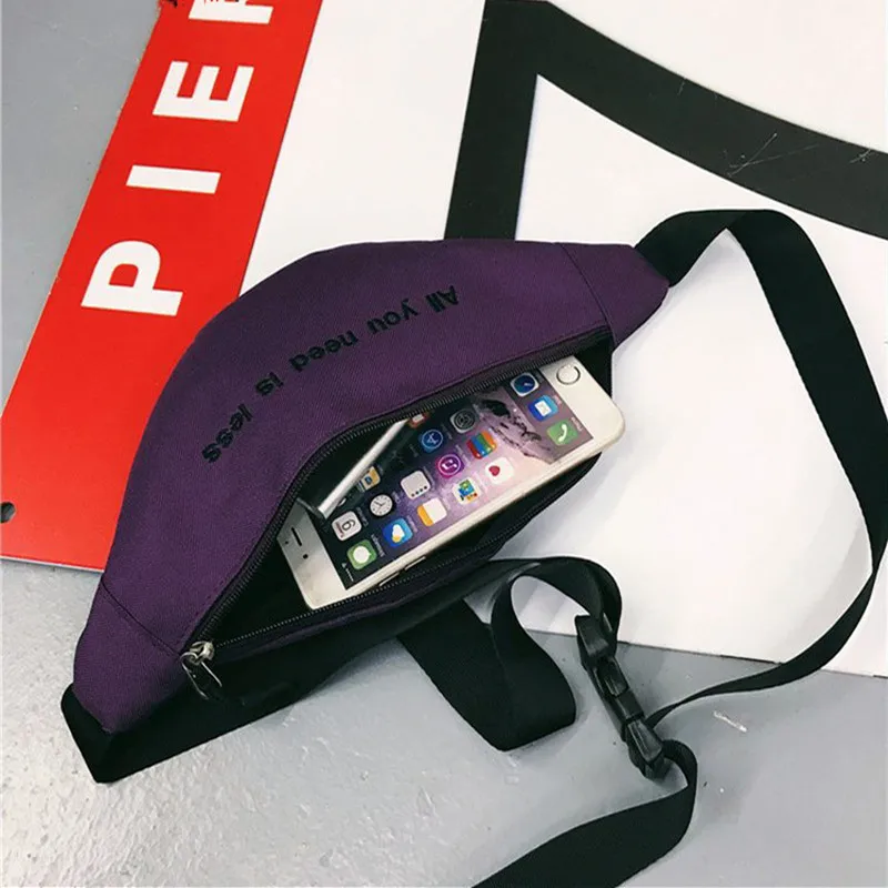 Брендовая женская поясная сумка Harajuku новая в стиле хип-хоп с принтом букв через