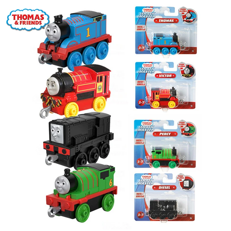 

Оригинальная модель поезда Thomas and Friends Trackmaster, подарок на день рождения, подарок для мальчика, детские игрушки, литые игрушки
