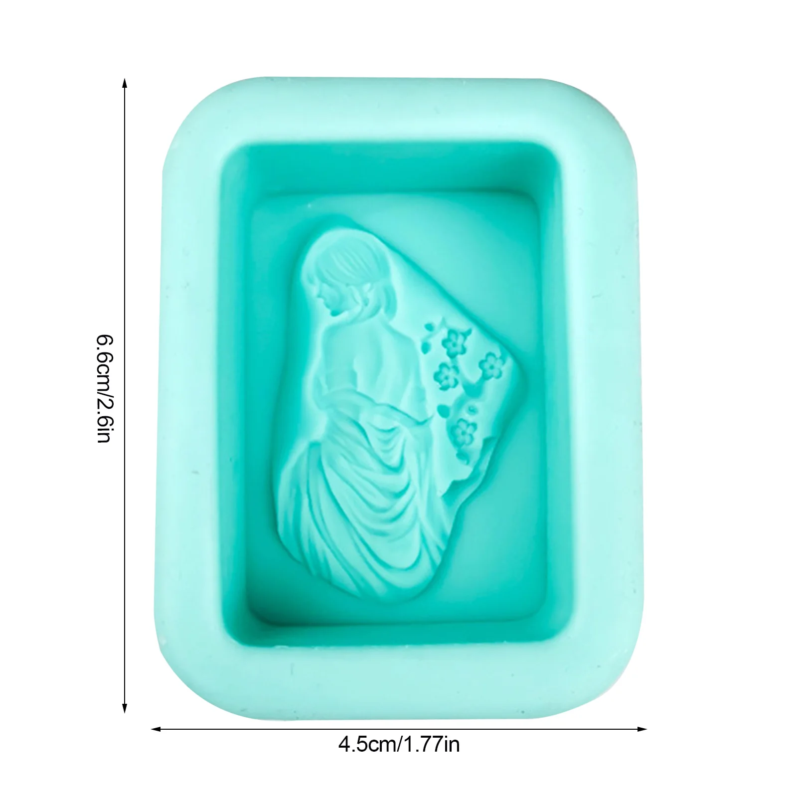 

Beauty Bath Soap Silicone Mold DIY Non-stick Liquid Mold