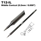 T12-IL Запасной наконечник для HAKKO FM-203 FM-204 FM-206 FX-951 FX-950 FX-952 FX-9501 FM-2028 ручной Утюг