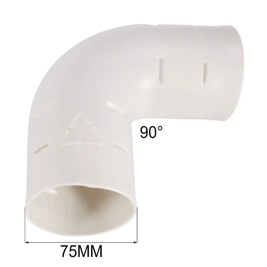 Пластиковый вертикальный шланг для труб соединитель вентиляции воздуха