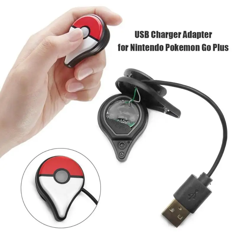 ALLOYSEED USB зарядное устройство адаптер питания для kingd Pokemon Go Plus Bluetooth браслет часы