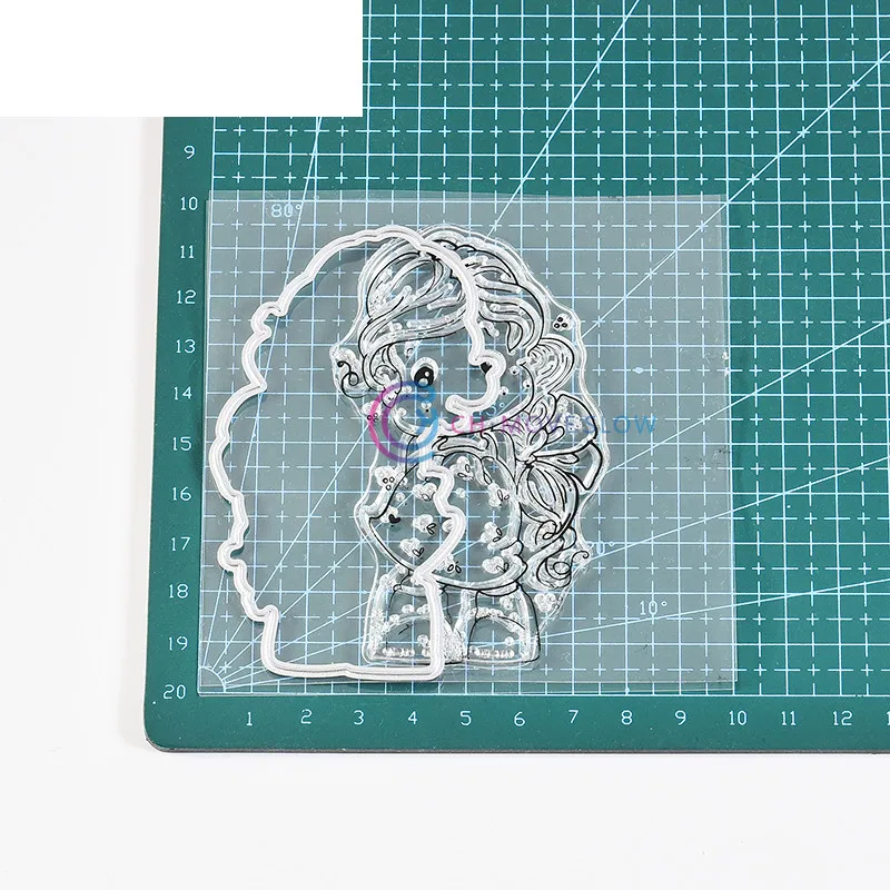 Прозрачные резиновые силиконовые штампы и металлические для изготовления