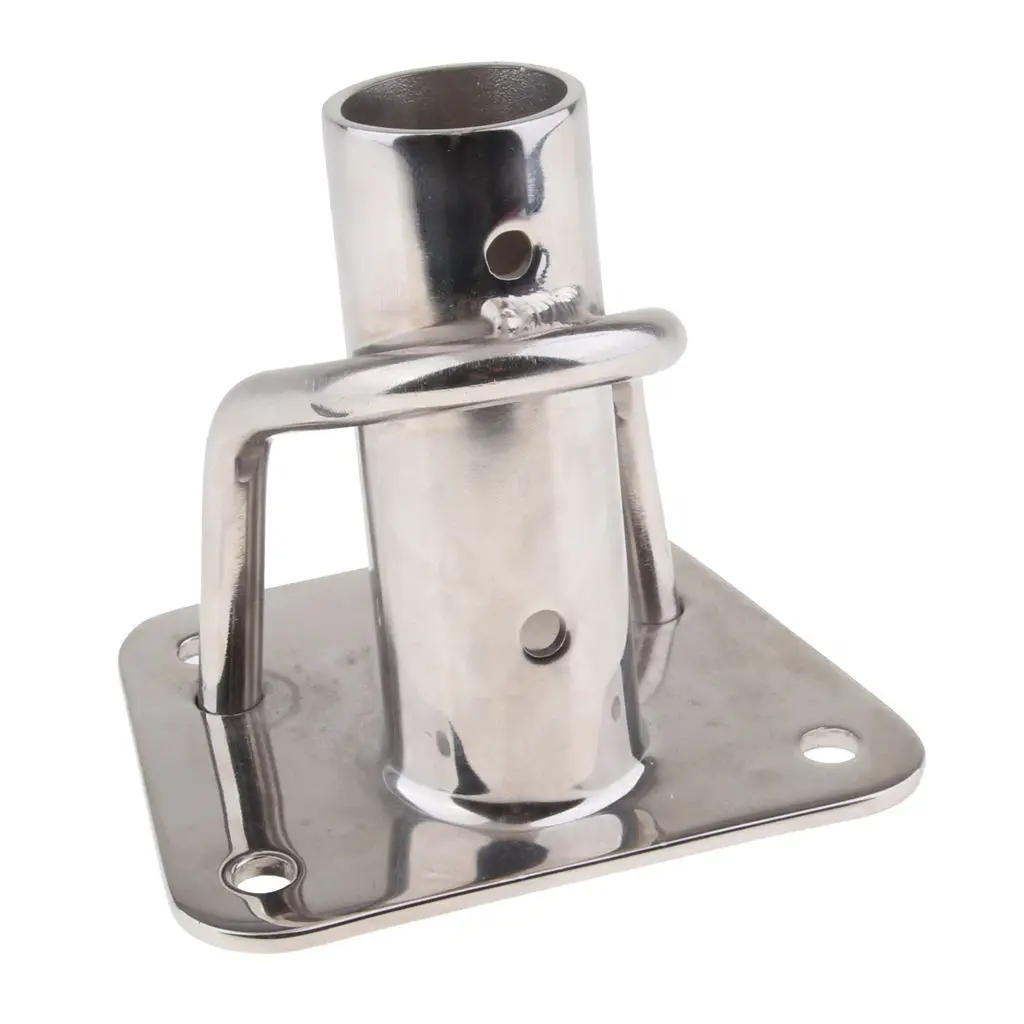 

Marine Stainless Steel Handrail Flagpole Fitting 1 inch/25mm for Boat Deck