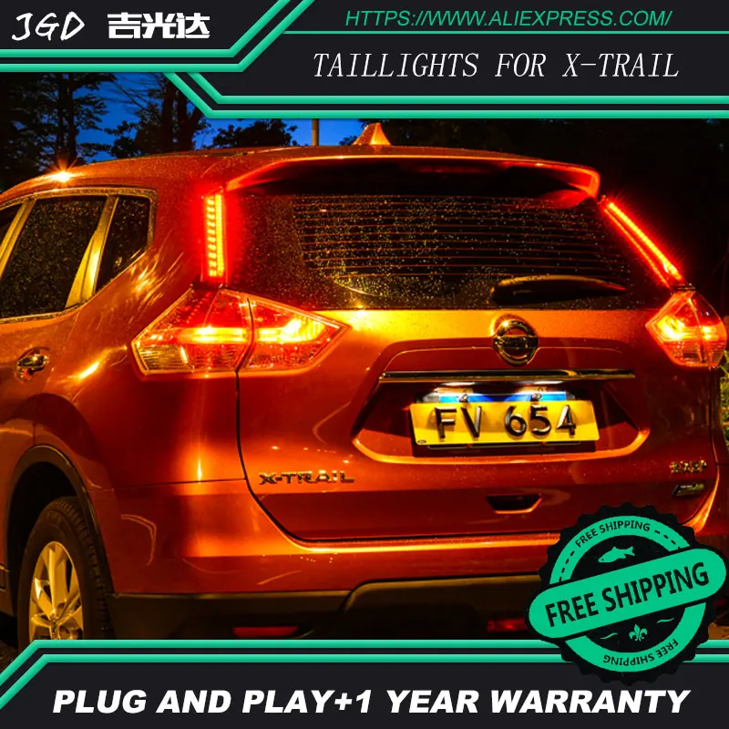 Задние фонари светодиодный Nissan X Trail 2014 2015 2016|light for|tail lightled tail lamp |
