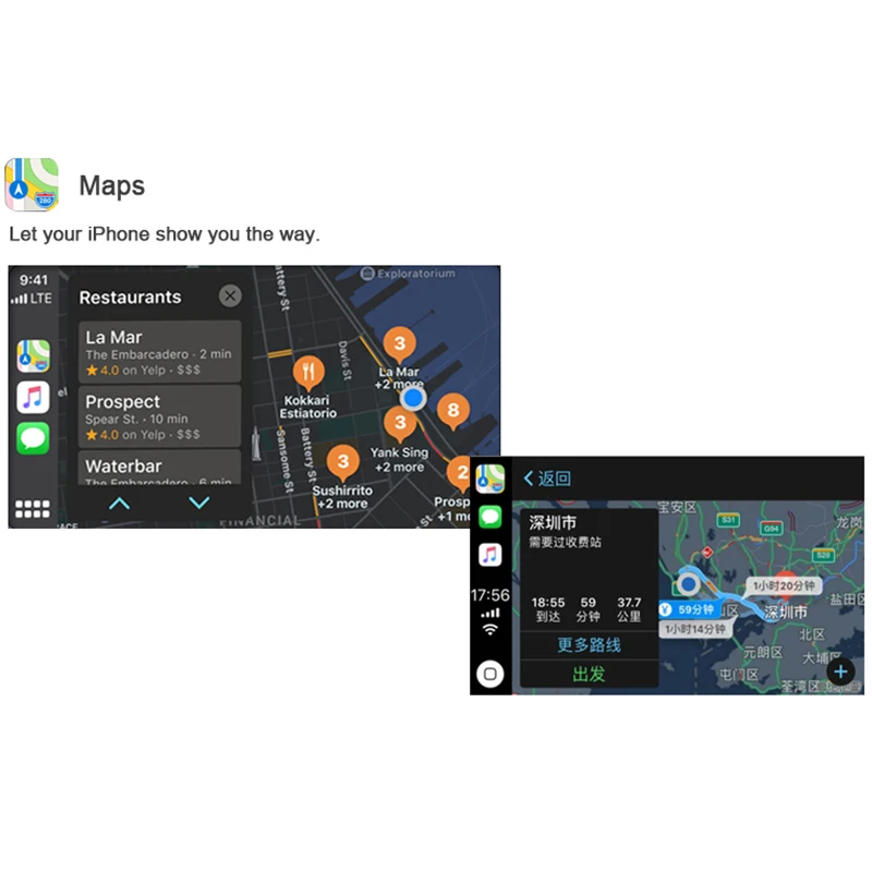 Автомобильная Ai Box беспроводная Apple CarPlay Android авто для BMW 1/2/3/4/5/6/7/Series Z4 CCC CIC NBT умная