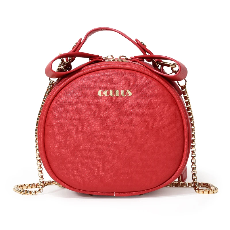 

Женская сумка-мессенджер Shangxin, маленькая круглая сумка на цепочке