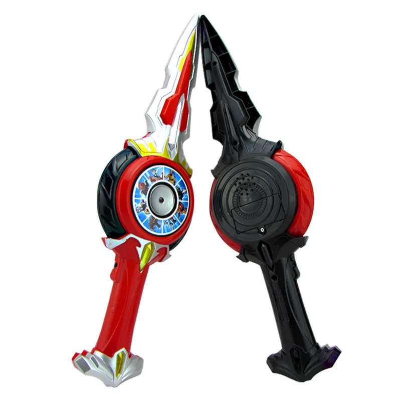 

2021 Sell Like Hot 38cm Ultraman Orb Calibur Action Figures Altman Weapons Model Luminous Vocalize Children's Acousto-optic Toys