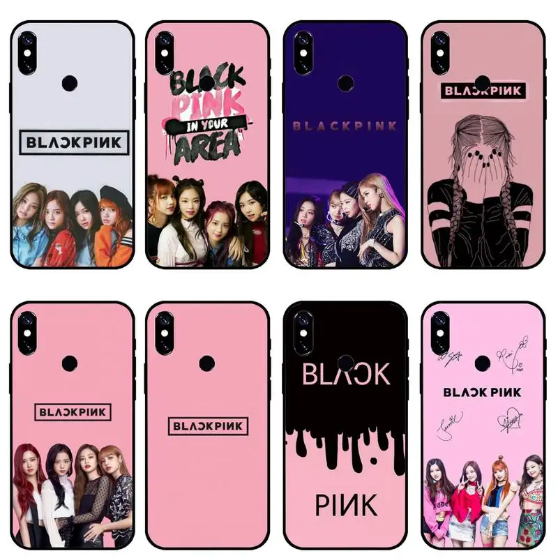 

Beautiful BLACKPINKS kpop Phone Cases For Xiaomi Redmi 7 8 9t a3Pro 9se k20 mi8 max3 lite 9 note 9s 10 pro cover funda coque