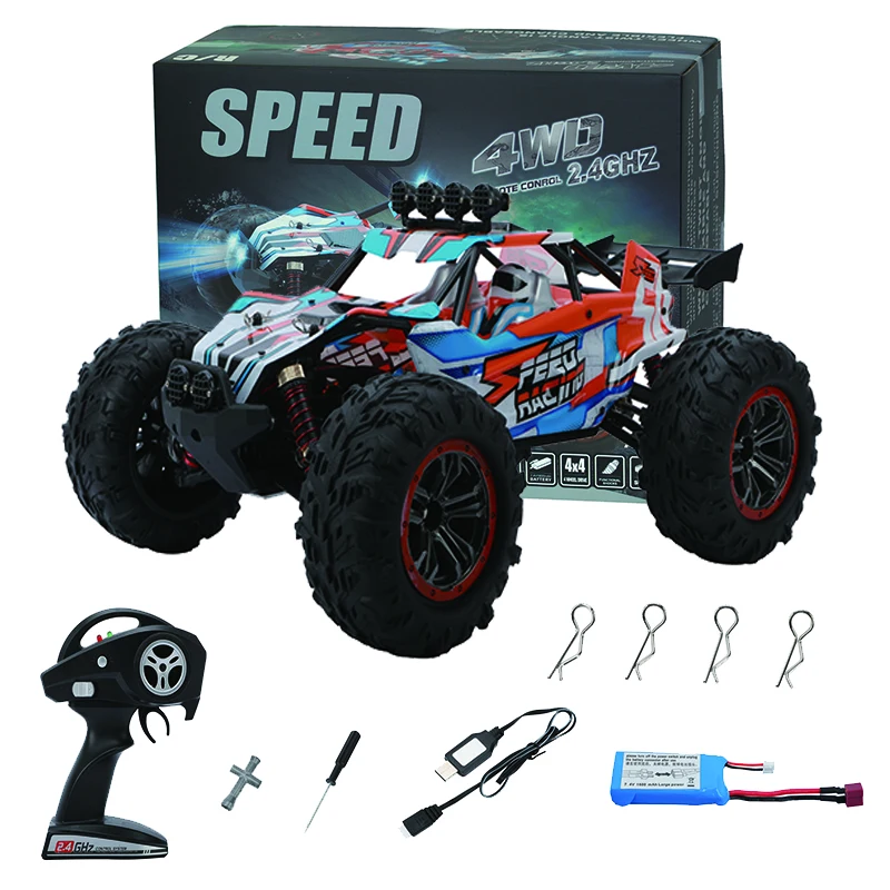 

XLF X05 RC CAR 2.4G 1/10 4WD Brushless High Speed 50KM/H Vehicle Models Truck Off-Road Vehicle Buggy RTR with LED Light