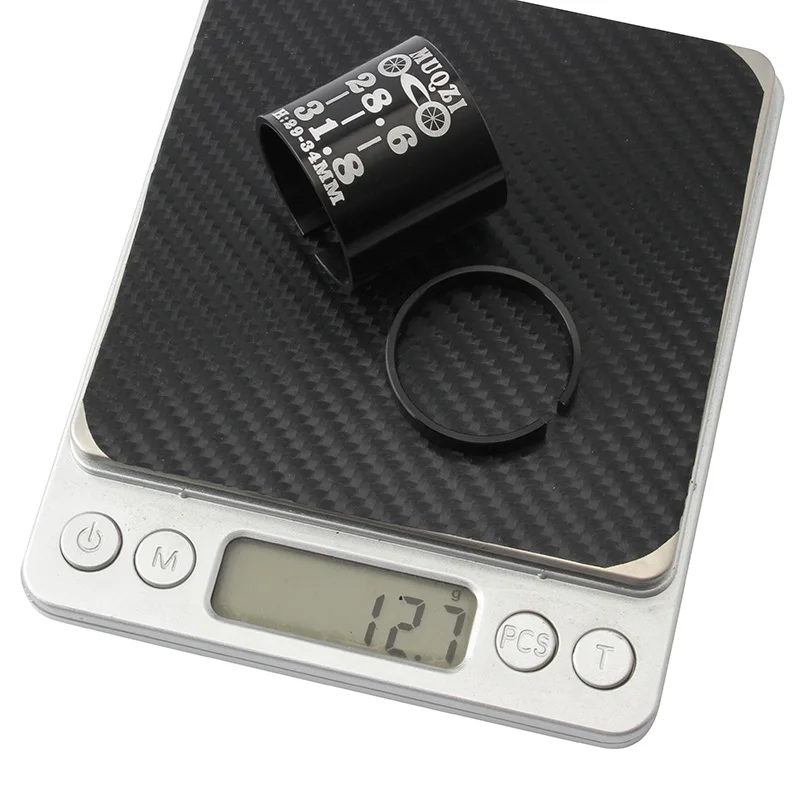 

MUQZI 1 Set Bike Handlebar Stem Diameter Adapter 28.6 To 31.8mm MTB Road Bicycle Conversion Shim Aluminum Alloy Fork Reducer