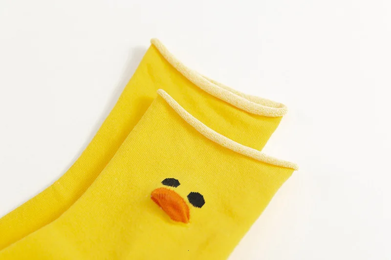 Новинка; забавные женские хлопковые носки для скейтборда с рисунком «Angry Bird»; Индивидуальные Женские хипстерские носки; креативные повседневные женские носки Idea Sox