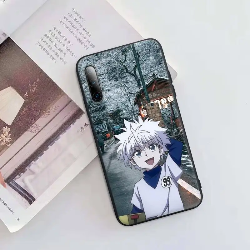 

Hunter X Hunter Killua Black Silicone Cell Phone Case Cover For Xiaomi Mi 6 A2 8 10 Lite 9 Se 9t Pro A1 Note 10 Lite