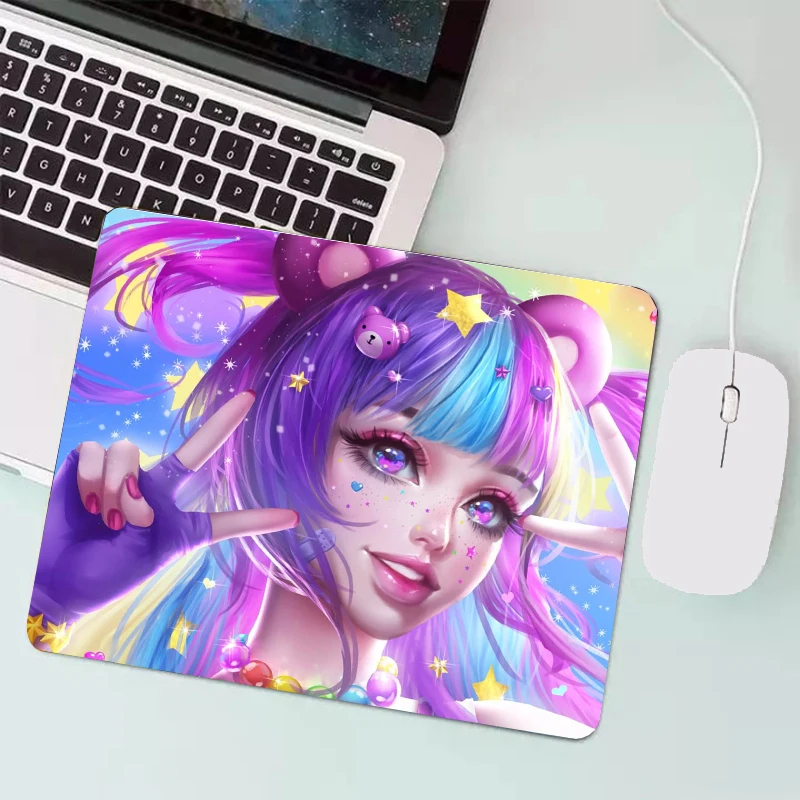 

Beautiful kawaii non-slip waterproof table mat mouse pad computer school office stationery accessories game mouse pad cute mat