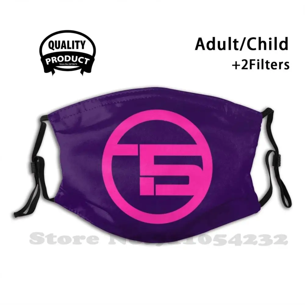 

Vanlife - T5 значок-розовая Пылезащитная с фильтром для мужчин и женщин моющиеся черные маски Dub T4 T5 транспортер Rv Mtb Mountainbike