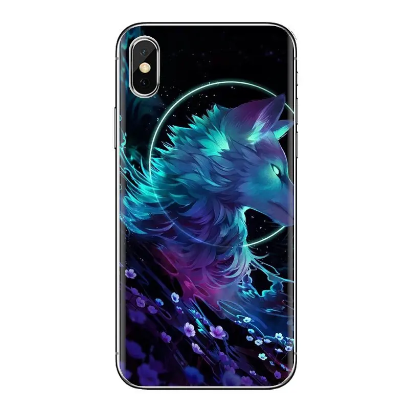 Transparent Soft Shell Covers Anime Galaxy Wolf 2 For LG Spirit Motorola Moto X4 E4 E5 G5 G5S G6 Z Z2 Z3 G2 G3 C Play Plus Mini |