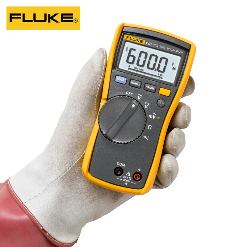 

Fluke 110 True RMS Value Digital Multimeter Auto Range Electrical Diagnosis And Maintenance