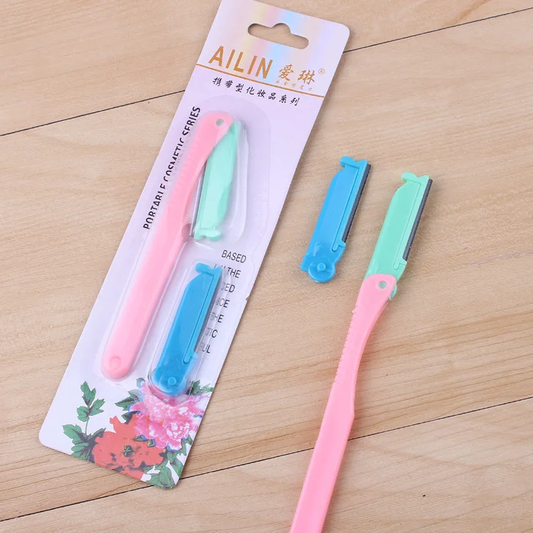 Хорошее качество нож для бровей платный подарок замена лезвия легкое удаление