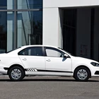 Боковые наклейки для Volkswagen Polo Golf 4 6 7 Passat b4 b5 b6 b8 Touareg, автомобильная виниловая пленка, наклейка, аксессуары для тюнинга