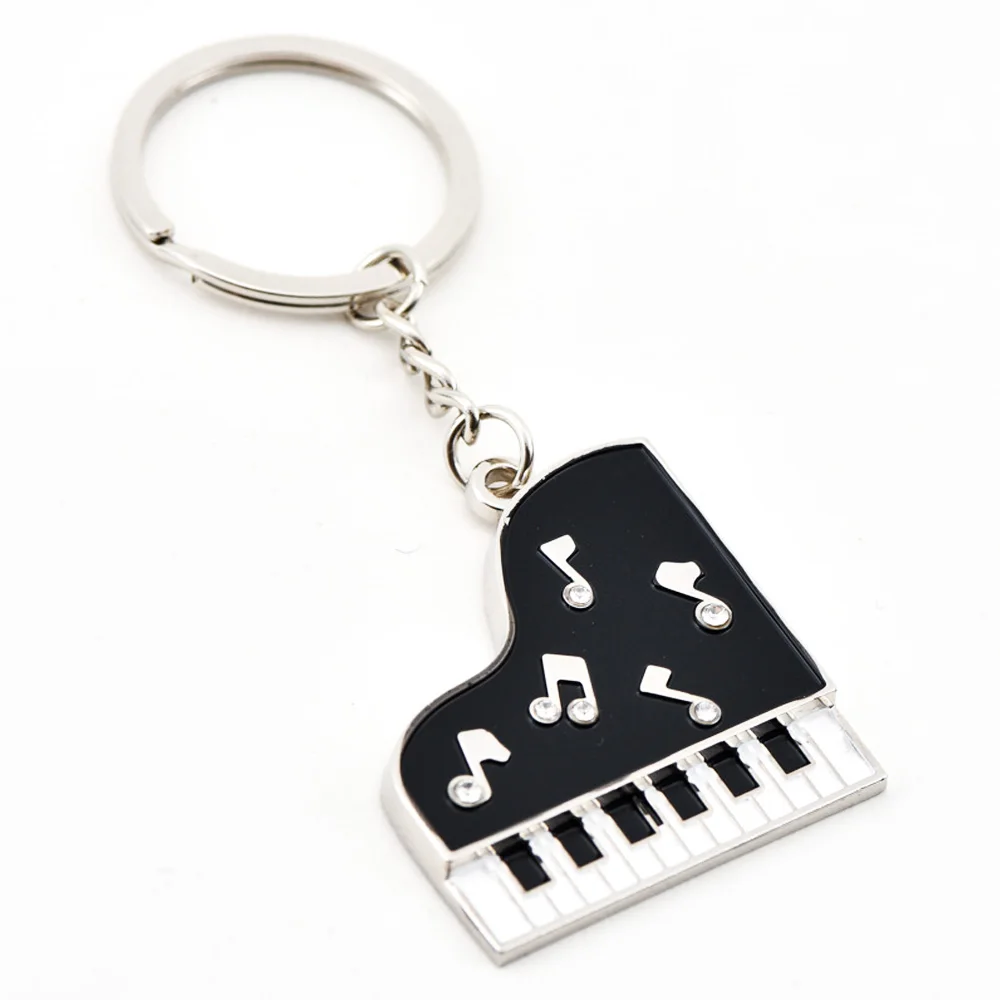 DSYCAR 1 шт. модные брелки для фортепиано пара ключей подвесная подвеска