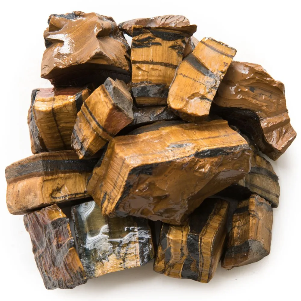 Высокое качество большой камень DIY Materialnatural тигровый глаз с украшением в виде