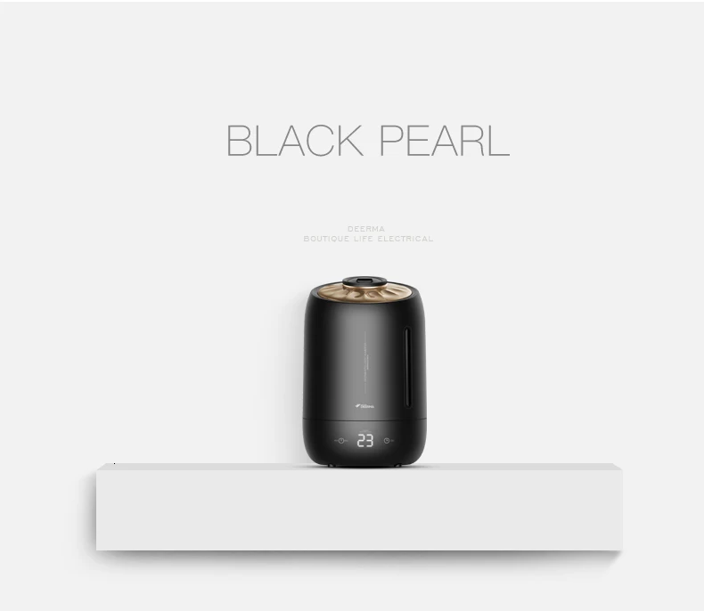 Xiaomi Deerma бытовой 5L увлажнитель воздуха очиститель воздуха туман производитель синхронизации с интеллектуальным сенсорным экраном Регулируемое количество тумана