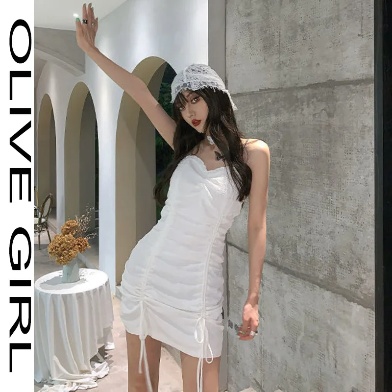 

Sexy Corset Slip Gothic Dress Harajuku Cottagecore Robe Goth Summer Dresses For Women 2021 Clothes Strap Mini Black Bodycon