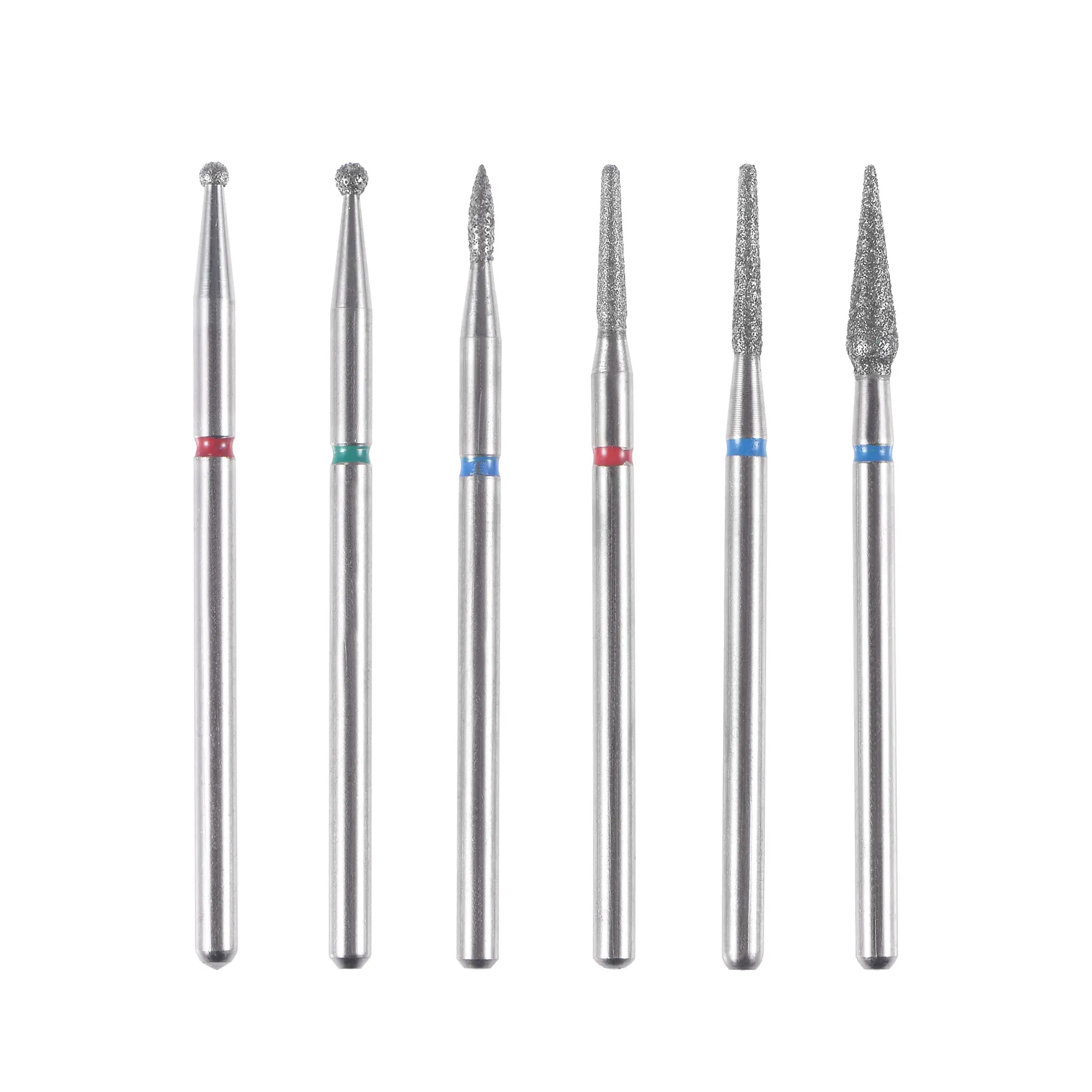 

Uxcell Diamond Coated Grinding Head Drill Bit Set Polishing Trimming Carving Accessories for Rotary Tools, Assorted 6pcs