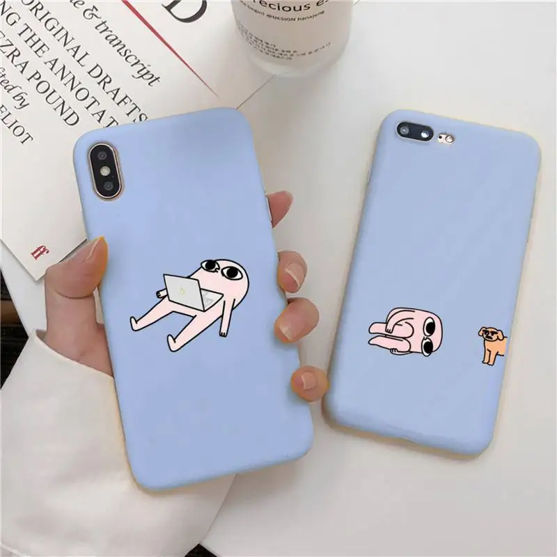 

Funny big eyes ketnipz Liquid Silicone Phone Case for iPhone 11 Pro Max XR XS X Soft Candy Cover for iPhone 6 6S 7 8 Plus Cases