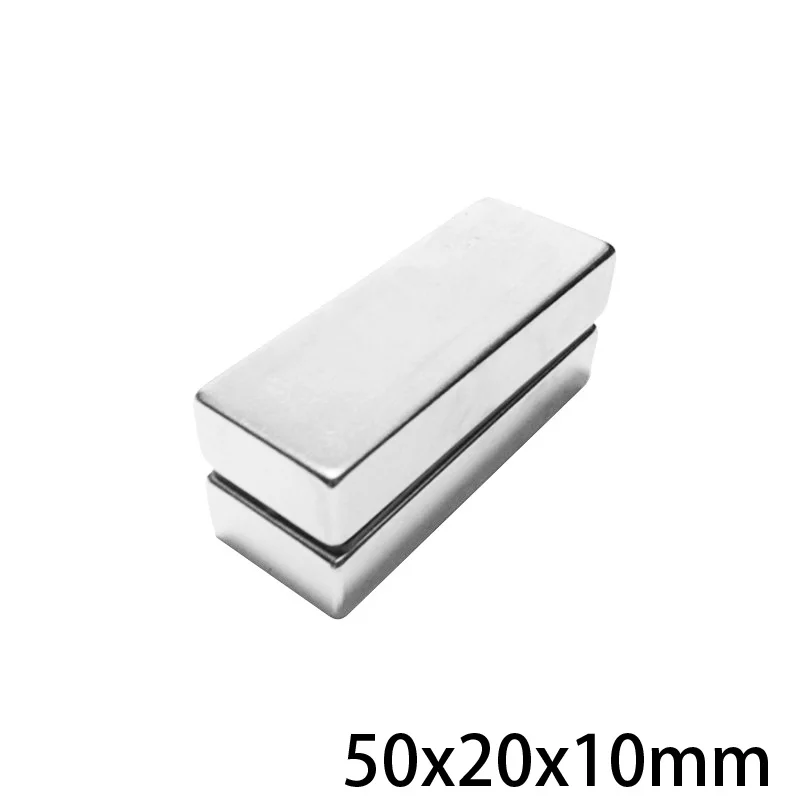 1/2/3/5/10 шт. 50x20x10 N35 сверхмощные неодимовые магниты фотомагниты мм мощный магнит