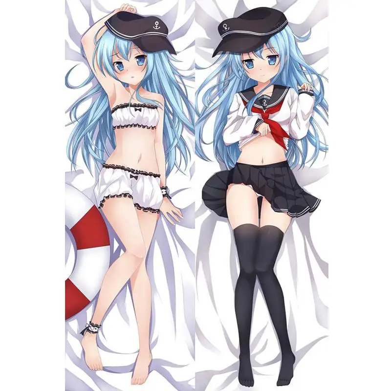 Японская Сексуальная аниме флотская коллекция Hibiki Throw Otaku Dakimakura подарки