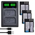 Аккумулятор Batmax D-LI90 DLI90 2200 мАч + новое двойное зарядное устройство со светодиодной подсветкой для PENTAX 645D 645Z