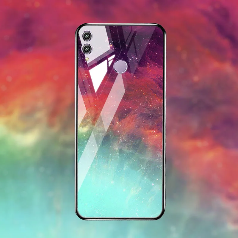 M068 Honor 8X чехол для huawei Honor 20 10i 8A 7C 7A 10 8 9 Lite 8C 9x Max Play чехол s Закаленное Стекло для huawei P20 P30 Lite Pro крышка - Цвет: M068